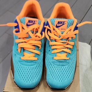 Air Max Shoes - Blue and Orange